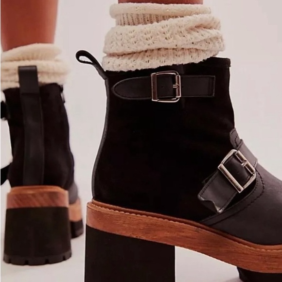 Free People Carter Crop Platform Boots - Picture 2 of 5